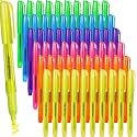 Thenshop 60 Pcs Highlighters Bulk 6 Assorted Colors Chisel Tip Markers