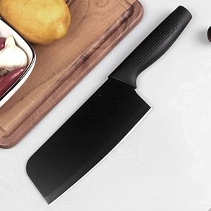 theodore stainless steel kitchen knife knives set  high-carbon stainless steel kitchen knife  standard kitchen knifevegetable knife chef knife black knife