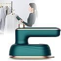 THEORIE-Portable-Mini-Garment-Steamer-Lightweight-Foldable-and-Handheld-Travel-Iron-Support-Dry-And-Wet-Wrinkle-Removal-in-Clothes-Green