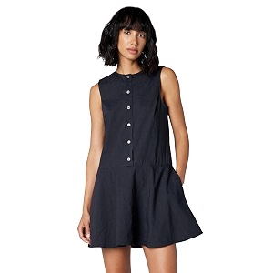 Theory Womens Sleeveless Mini Dress