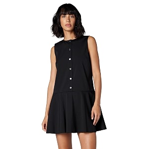 Theory Womens Sleeveless Mini Dress