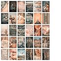 Thepaper9store Dreamy Aesthetic Wall Collage Kit (4x6 inch) Set of 30 (A6 Size) | Premium 300 GSM Thick Paper | Soft Pastel Cloud Aesthetic Posters | Cute Room Decor for Bedroom &amp; Dorm | Glue Dots Included