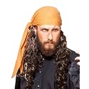 ThePirateDressing Pirate Medieval Renaissance Halloween Costume Linen Triangle Bandana