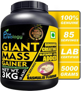 thepureology giant mass gainer weight gainersmass gainers 3 kg rasmalai