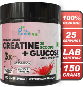 thepureology monohydrate creatine  glucose pre workout 150 g watermelon