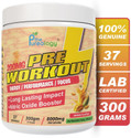 thepureology Pre Workout 6000mg Pre Workout (300 g, mango)