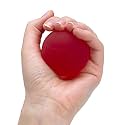 THERABAND Hand Exerciser, Stress Ball, Therapy, Squeeze, Exercise, Red