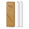 Thermal Printer Paper 8.5 x 11 Inch, 25 Sheets US Letter Size Thermal Paper, Compatible with A42 Thermal Portable Printer, Continual Feeding Folded Printing Paper (25 Sheets * 2 Roll)