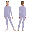 Thermal Sets for Girls Boys Long Sleeve Pullover Top with Pants
