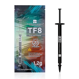 thermalright tf8 12g thermal compound paste heatsink paste carbon based high performance thermal compound cpu for all coolers thermal interface material high durability 138wmk 12 grams