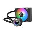 Thermaltake TH120 ARGB Sync V2 CPU Liquid Cooler/AlO Liquid Cooling/Fan 120mm*1/PWM 500~2000 RPM/Mirror Waterblock/MB ARGB Sync Control, CL-W360-PL12SW-A , Black
