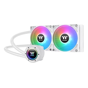 thermaltake th280 v2 ultra argb syncalo liquid coolerargb fan 140  2pwm 5001800rpmwater block 2134 lcdwhite cl-w406-pl14sw-a