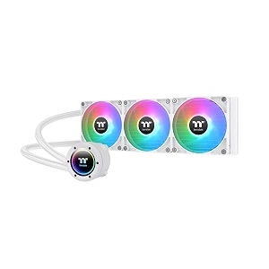 thermaltake th360 v2 argb syncalo liquid coolerfan for gaming computer 120mm3pwm 5002000 rpmmirror waterblockmb argb sync controlwhite cl-w365-pl12sw-a