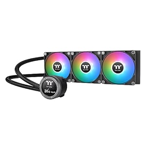 thermaltake th360 v2 ultra argb syncalo liquid coolerargb fan 120  3pwm 5001500rpmwater block 2134 lcdblack cl-w384-pl12sw-a