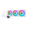 Thermaltake TH420 V2 ARGB Sync/AlO Liquid Cooler/Fan 140mm*3/PWM 500~1800 RPM/Mirror Waterblock/MB ARGB Sync Control/White, CL-W378-PL14SW-A
