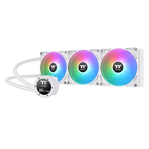 thermaltake th420 v2 ultra argb syncalo liquid coolerargb fan 140  3pwm 5001800rpmwater block 2134 lcdwhite cl-w407-pl14sw-a