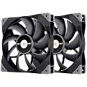 Thermaltake TOUGHFAN 14 Computer case Fan 14 cm Black 2 pc(s)