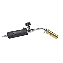 THERMO 27 cm (10.6 Inch) Flamethrower with Burner No. 3 (Both Made of Brass) | Gold &amp; Silver Melting Torch, Jewelry Soldering, Metal Heating, Welding, Brazing &amp; Heat Treatment Tool | Made in Bharat