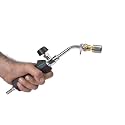 THERMO 27 cm (10.6 Inch) Flamethrower with Burner No.2.5 (Both Made of Brass) | Gold &amp; Silver Melting Torch, Jewelry Soldering, Metal Heating, Welding, Brazing &amp; Heat Treatment Tool | Made in Bharat