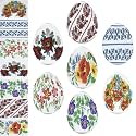 Thermo Heat Shrink Sleeve Decoration Easter Egg Wraps Pysanka Pysanky (Vyshyvanka)