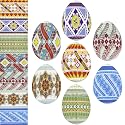 Thermo Heat Shrink Sleeve Decoration Easter Egg Wraps Pysanka Pysanky (Ornaments)