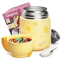 Thermo for Hot Food | 18 oz Food Thermo with Spoon, Leakproof Soup Thermo