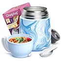 Thermo for Hot Food | 18 oz Food Thermo with Spoon, Leakproof Soup Thermo