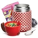 Thermo for Hot Food | 18 oz Food Thermo with Spoon, Leakproof Soup Thermo