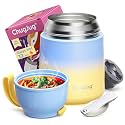 Thermo for Hot Food | 18 oz Food Thermo with Spoon, Leakproof Soup Thermo