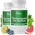Thermogenic Fat Burner for Women & Men, Appetite Suppressant, 2-Pack