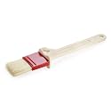Thermohauser Brush with Natural Bristles, Short, Width, Bristle Length Approx. 4 cm, with spacer, bristles: natural, handle: plastic PA, glass fibre reinforced