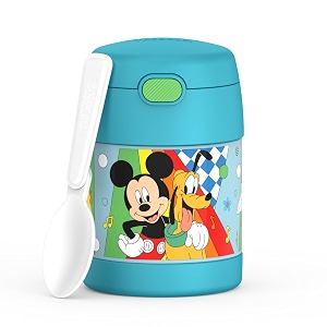 thermos funtainer kids food jar with spoon 10oz preschool mickey