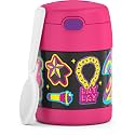 THERMOS FUNTAINER 10 Ounce Stainless Steel Vacuum Insulated Kids Food Jar with Spoon, That Girl Lay Lay
