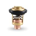 Thermostat Compatible with Yamaha 2-Stroke 3HP 15HP 25HP 30HP 40HP - 250HP Outboard Motors Replace#: 6E5-12411 6E5-12411-30-00 6E5-12411-20-00 6E5-12411-10-00
