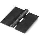 Therwen 1 Pcs Weld Hinges Heavy Duty Steel Butt Hinge, 3 Inches
