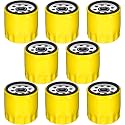 Therwen 8 Pack 52 050 02 Oil Filter Extra Capacity Engine Lawn Mower Oil Filter Compatible with Kohler 52 050 02 5205002-s 52 050 02-s1 Ch11-ch25 Cv11-cv22 M18 M20 Sv715 Sv725 Sv735