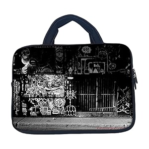 theskinmantra chain laptop sleeve bag compatible with laptopmacbookschrombooknotebookzbook 133 inch handle clocks