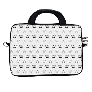 theskinmantra chain laptop sleeve bag compatible with laptopmacbookschrombooknotebookzbook 116 inch slingstrap specs and mustache