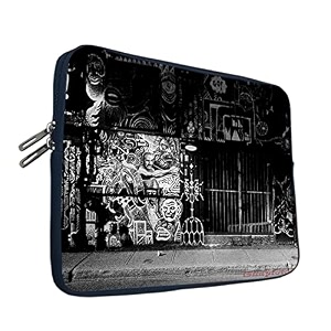 theskinmantra chain laptop sleeve bag compatible with laptopmacbookschrombooknotebookzbook 133 inch handle clocks