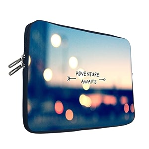 theskinmantra chain laptop sleeve bag compatible with laptopmacbookschrombooknotebookzbook 133 inch handle clocks