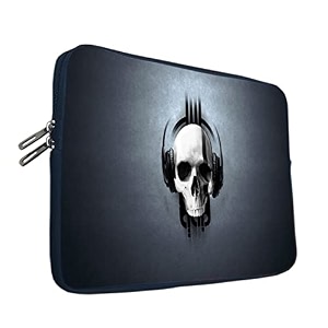theskinmantra chain laptop sleeve bag compatible with laptopmacbookschrombooknotebookzbook 133 inch handle clocks