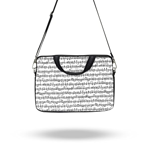 theskinmantra chain laptop sleeve bag compatible with laptopmacbookschrombooknotebookzbook 141 inch slingstrap tunes