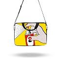 Theskinmantra Chain Laptop Sleeve Bag Compatible with Laptop/Macbooks/Chrombook/Notebook/Zbook (14.1 Inch (Sling/Strap), Spray)