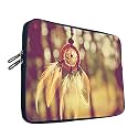 TheSkinMantra Chain Laptop Sleeve Bag Compatible with Laptop/Macbooks/Chrombook/Notebook/Zbook (13.3 Inch [Handle], Clocks)