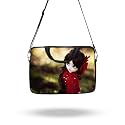 Theskinmantra Chain Laptop Sleeve Bag Compatible with Laptop/Macbooks/Chrombook/Notebook/Zbook (14.1 Inch (Sling/Strap), Girl in her Dream)