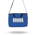 Theskinmantra Chain Laptop Sleeve Bag Compatible with Laptop/Macbooks/Chrombook/Notebook/Zbook (11.6 Inch [Sling/Strap], Fire Man)