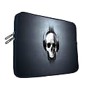 TheSkinMantra Chain Laptop Sleeve Bag Compatible with Laptop/Macbooks/Chrombook/Notebook/Zbook (13.3 Inch [Handle], Clocks)