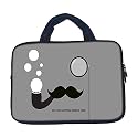 TheSkinMantra Chain Laptop Sleeve Bag Compatible with Laptop/Macbooks/Chrombook/Notebook/Zbook (13.3 Inch [Handle], Clocks)