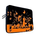 TheSkinMantra Chain Laptop Sleeve Bag Compatible with Laptop/Macbooks/Chrombook/Notebook/Zbook (13.3 Inch [Handle], Clocks)