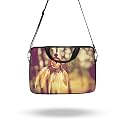 TheSkinMantra Chain Laptop Sleeve Bag Compatible with Laptop/Macbooks/Chrombook/Notebook/Zbook (14.1 Inch [Sling/Strap], Feathers)